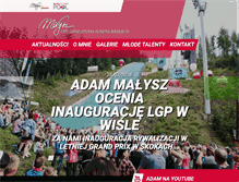 Tablet Screenshot of malysz.pl